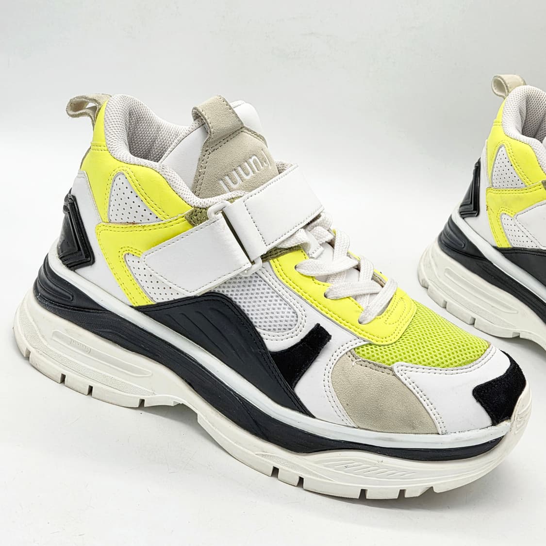 준지 18fw 청키 레더 스트랩 스니커즈 (42) 상품이미지5