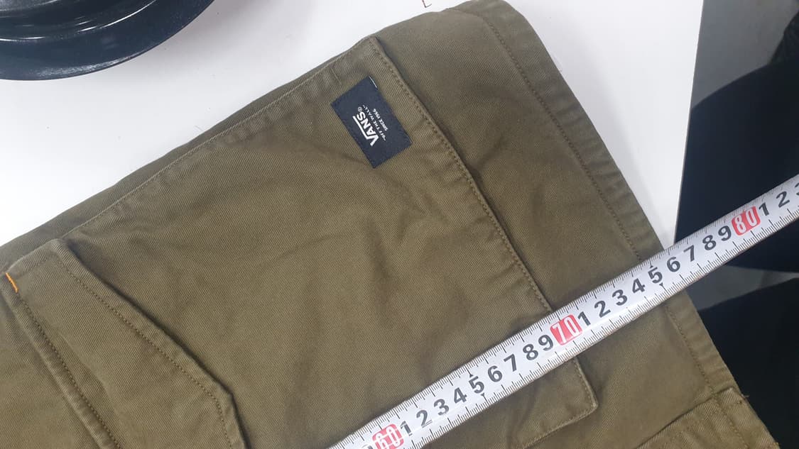 반스 카키색 포켓 자켓 XL 상품이미지5