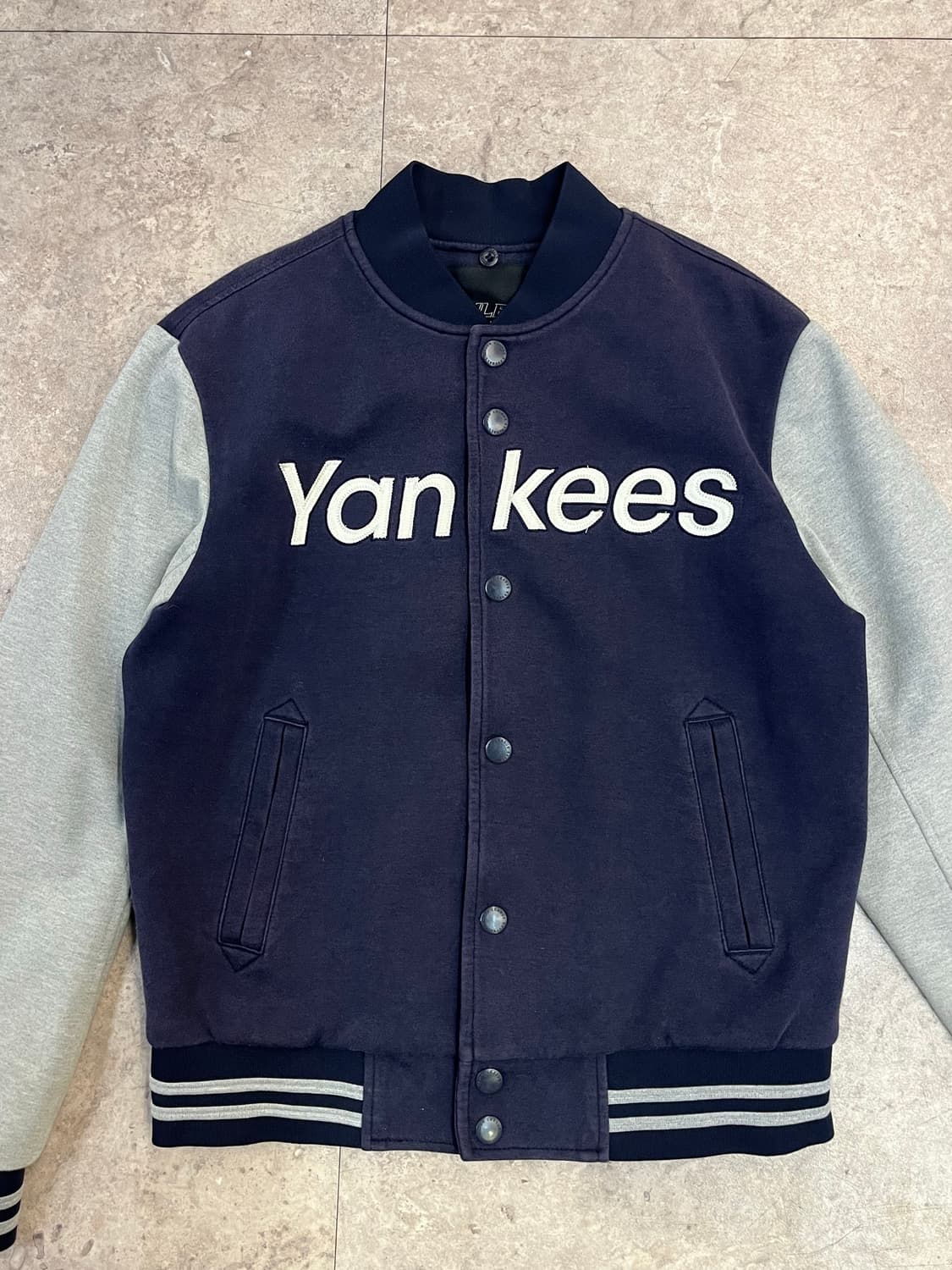 엠엘비 양키스 바시티 스타디움 자켓 네이비 95 #csz2733  상품이미지5