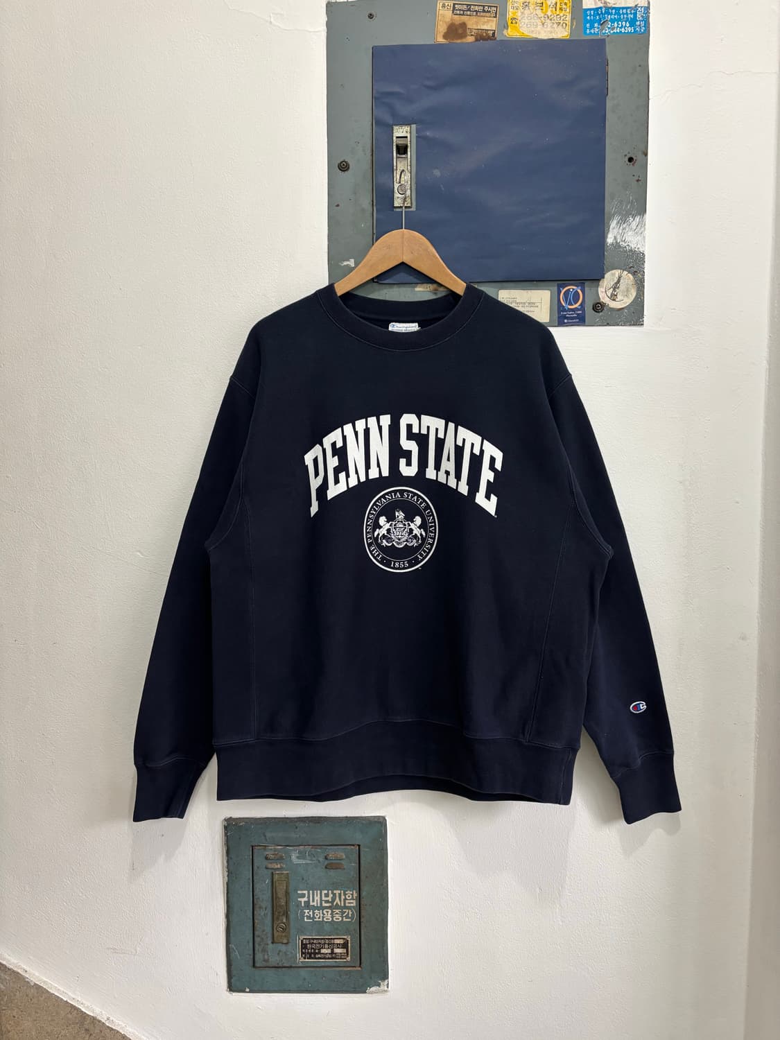 00s Champion R/W Penn State Sweatshirt 상품이미지1