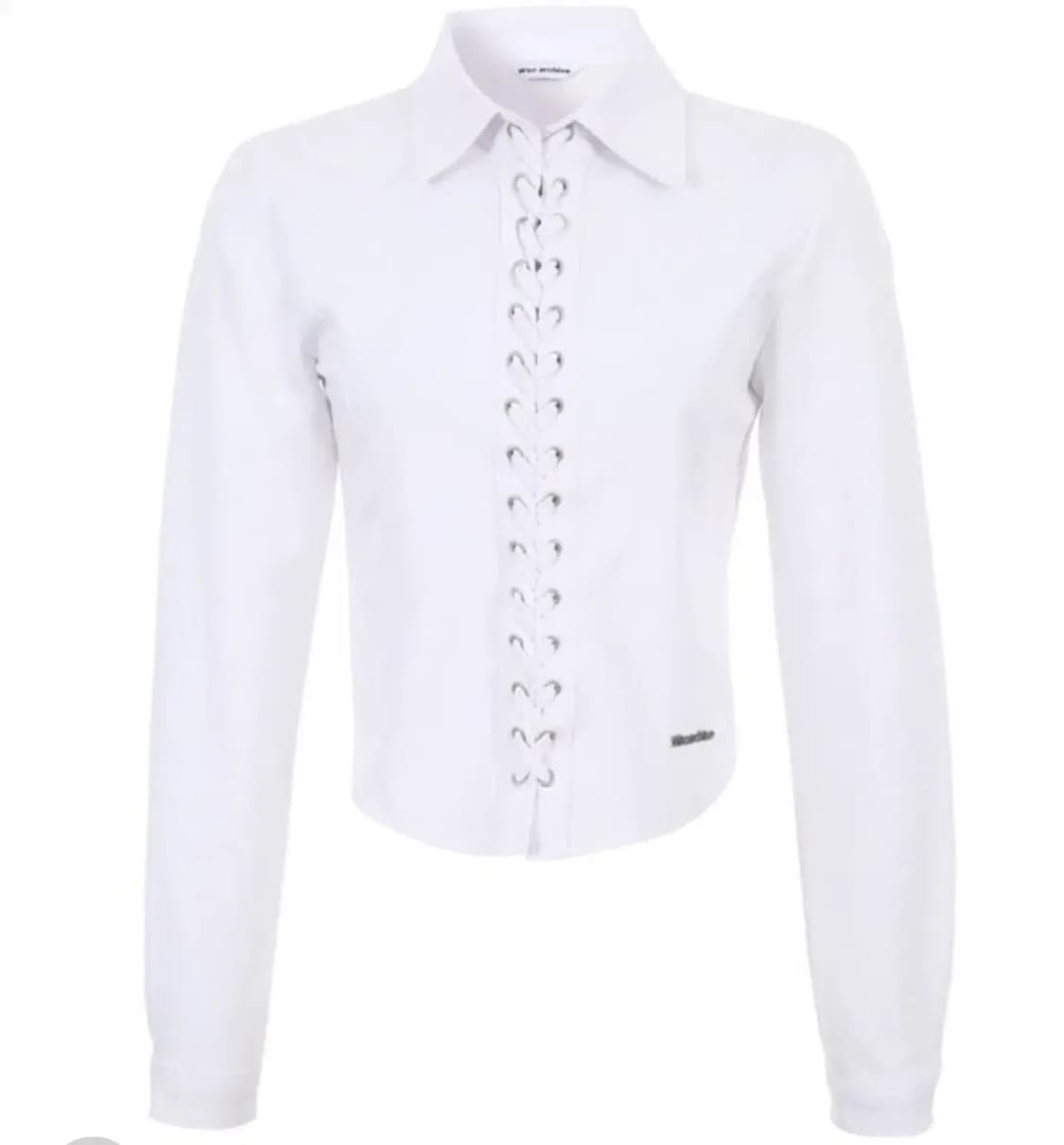 택포) wsc 아일렛 셔츠 화이트 상품이미지1