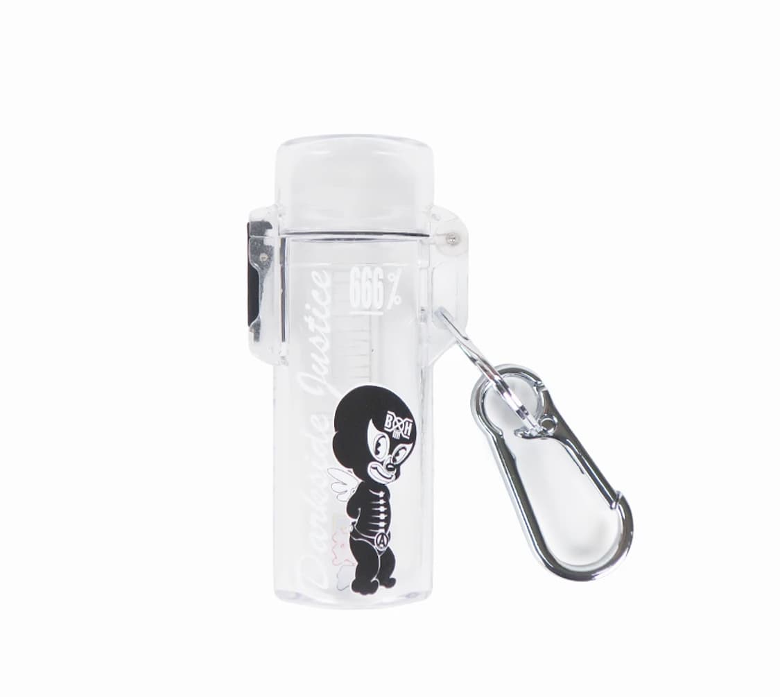 [새상품/F] 세인트미카엘 x 바운티헌터 마스크 라이터 케이스 클리어 상품이미지1