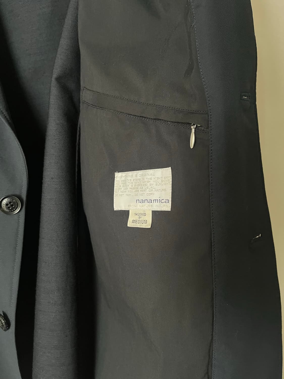 나나미카 BreathTune 클럽 자켓 네이비 상품이미지5