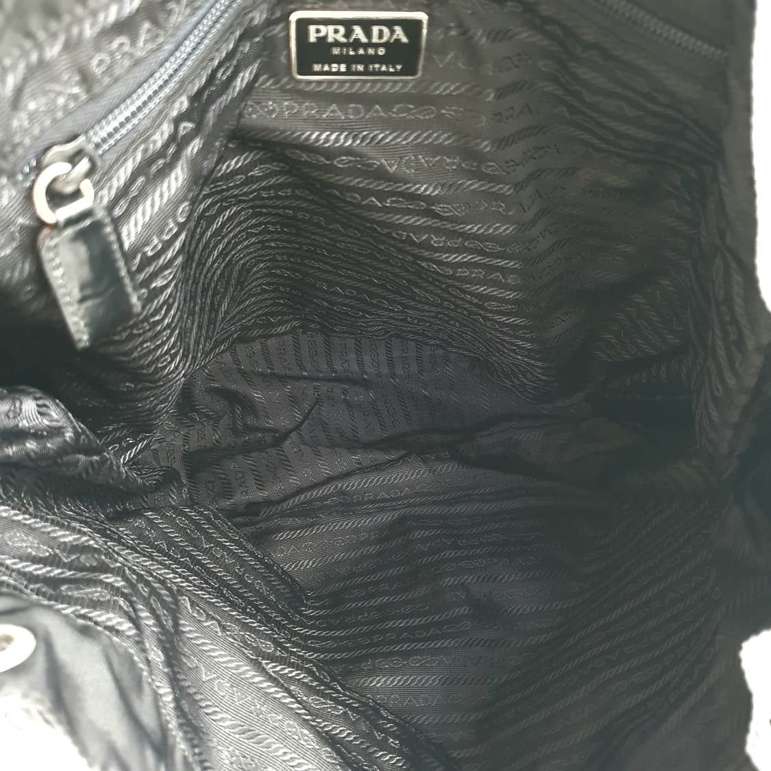 프라다 리나일론 투포켓 백팩 미듐M 상품이미지10