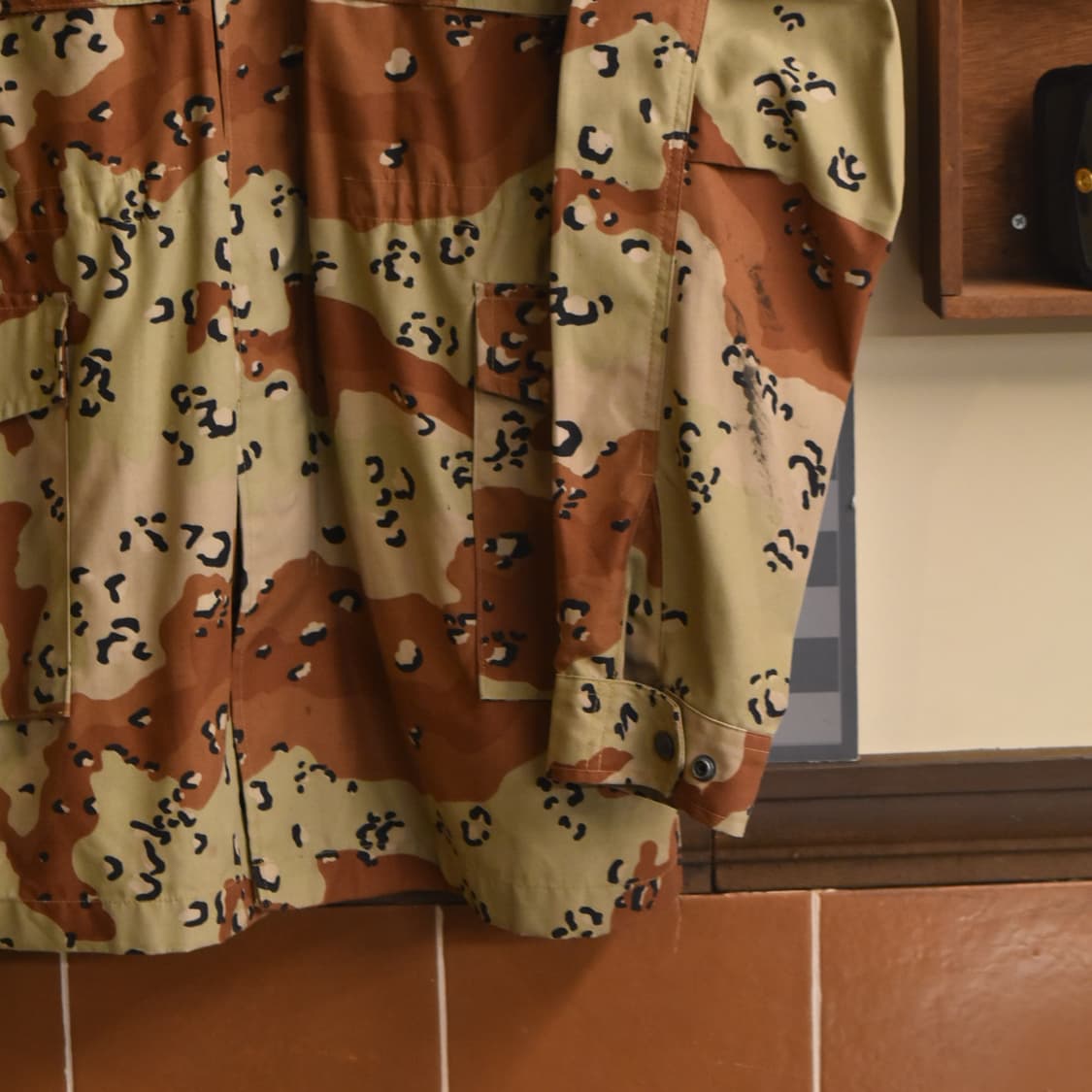 사막6색 초코칩 코트 리프로 105-110 상품이미지3