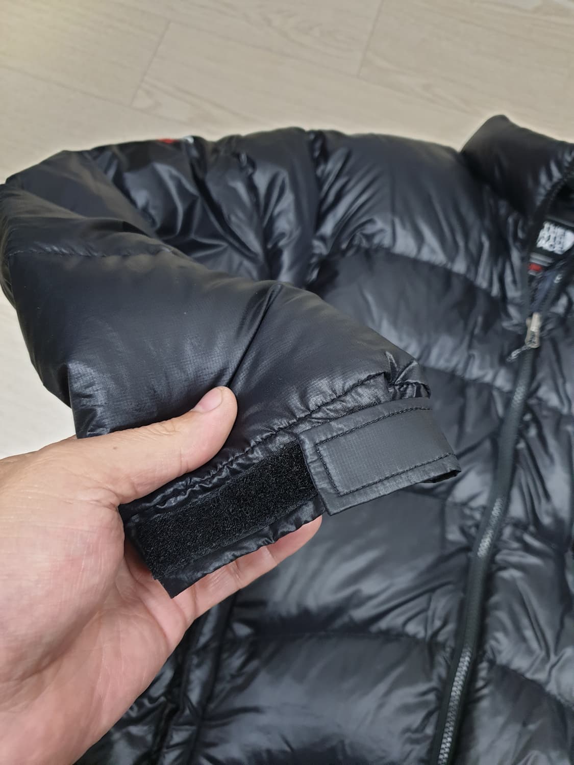 [남95] 노스페이스 써밋 구스패딩 블랙 상품이미지5