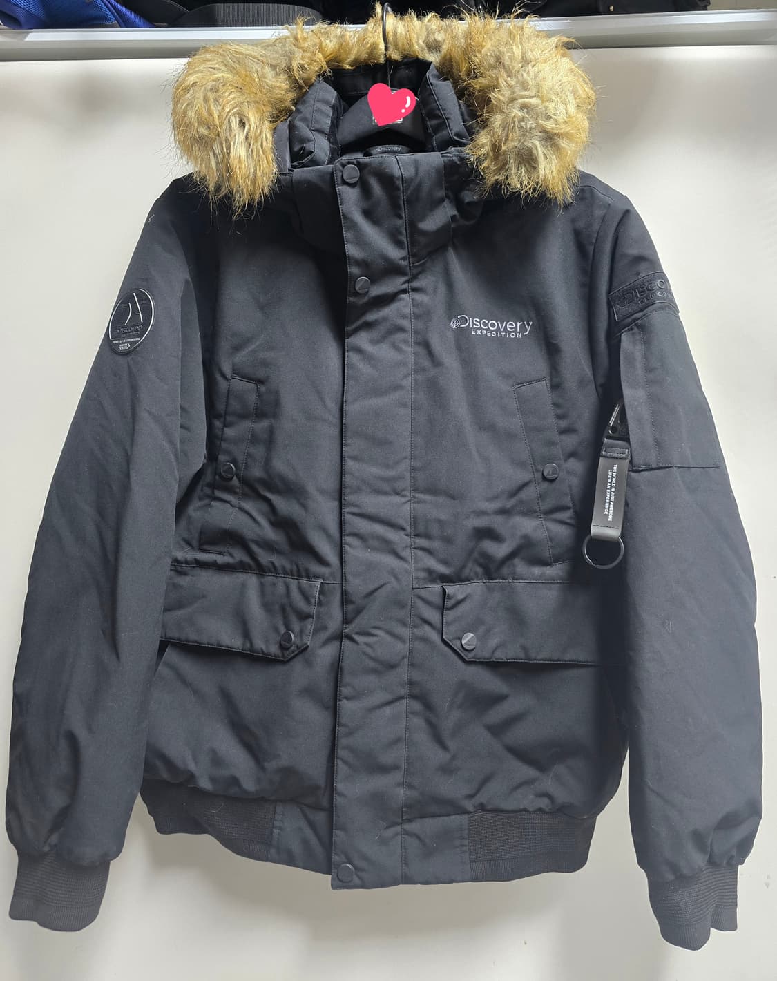 디스커버리 마운틴 쿡 남성 숏 패딩 100 상품이미지1