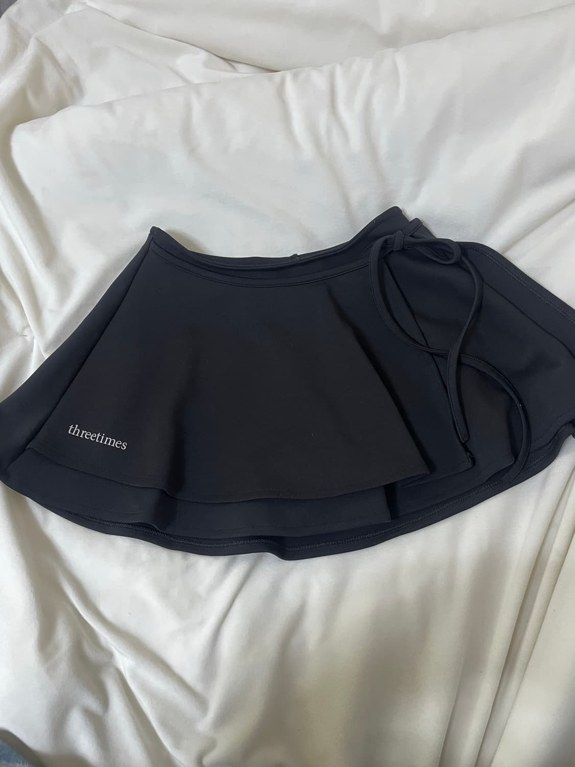 쓰리타임즈 에슬레틱 랩 스커트 상품이미지3