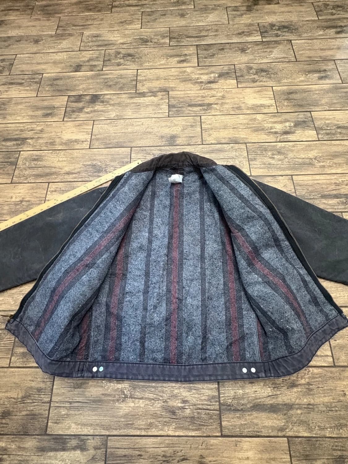 1990s 칼하트 디트로이트 J01 블랭킷 자켓 2XL 상품이미지4