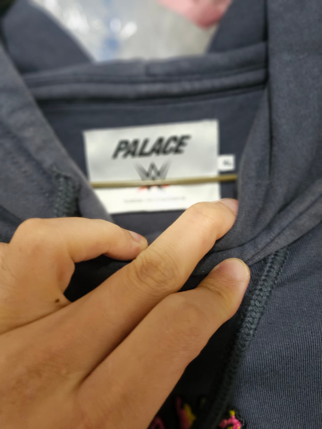 팔라스 wwe 남색 후드 상품이미지3