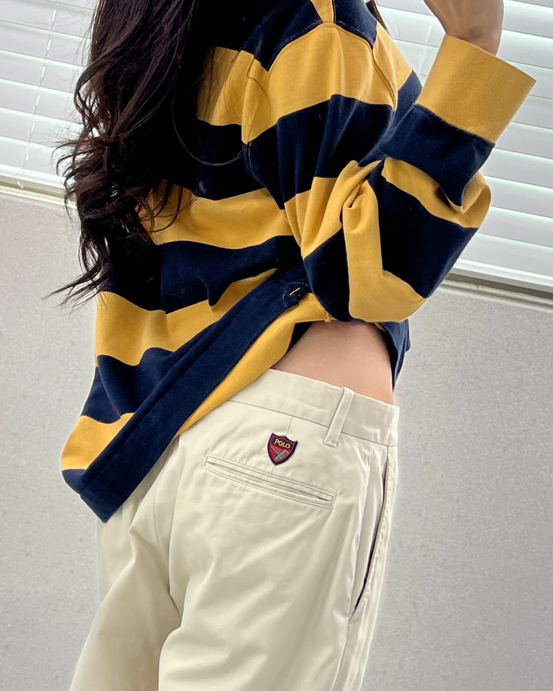 (허단42)90'S 폴로 치노 팬츠-M1830 상품이미지2