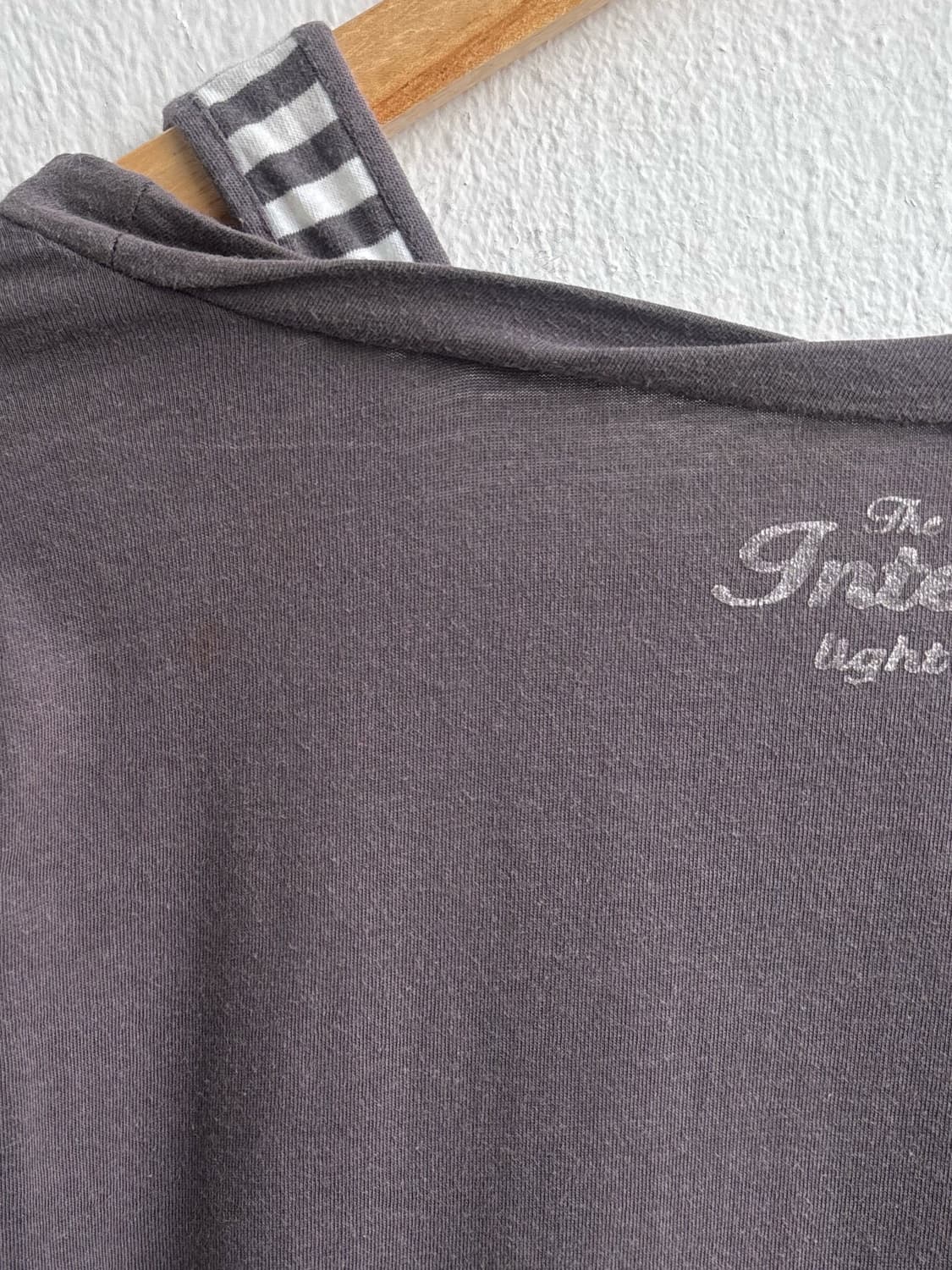 Vintage Graphic Stripe Layered Long Slee 상품이미지5