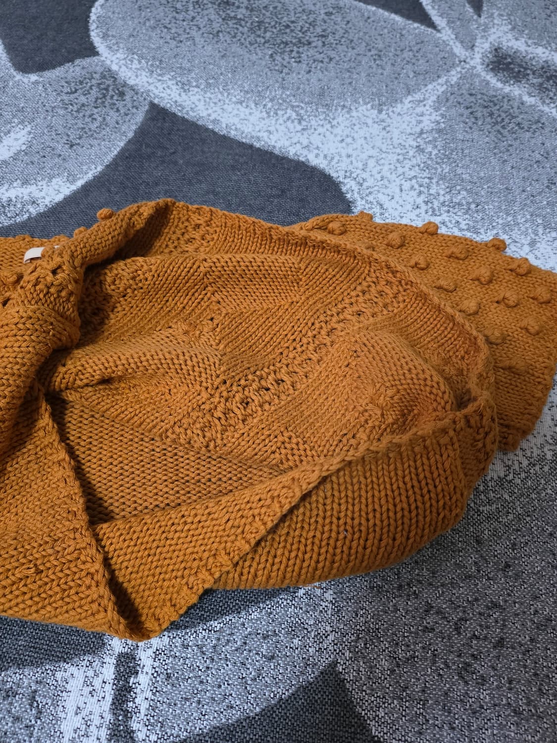 SESSUN 세선 크로쉐 카멜 크롭 니트 상품이미지7