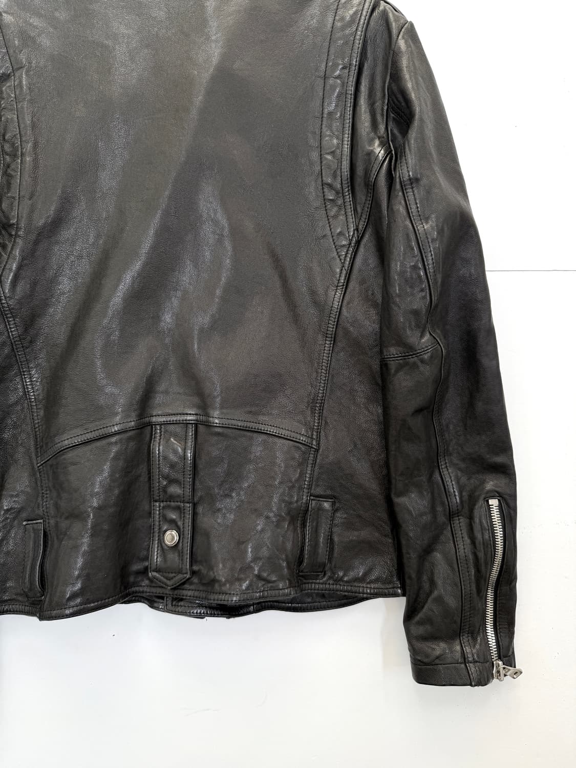 양가죽 라이더 자켓 상품이미지8