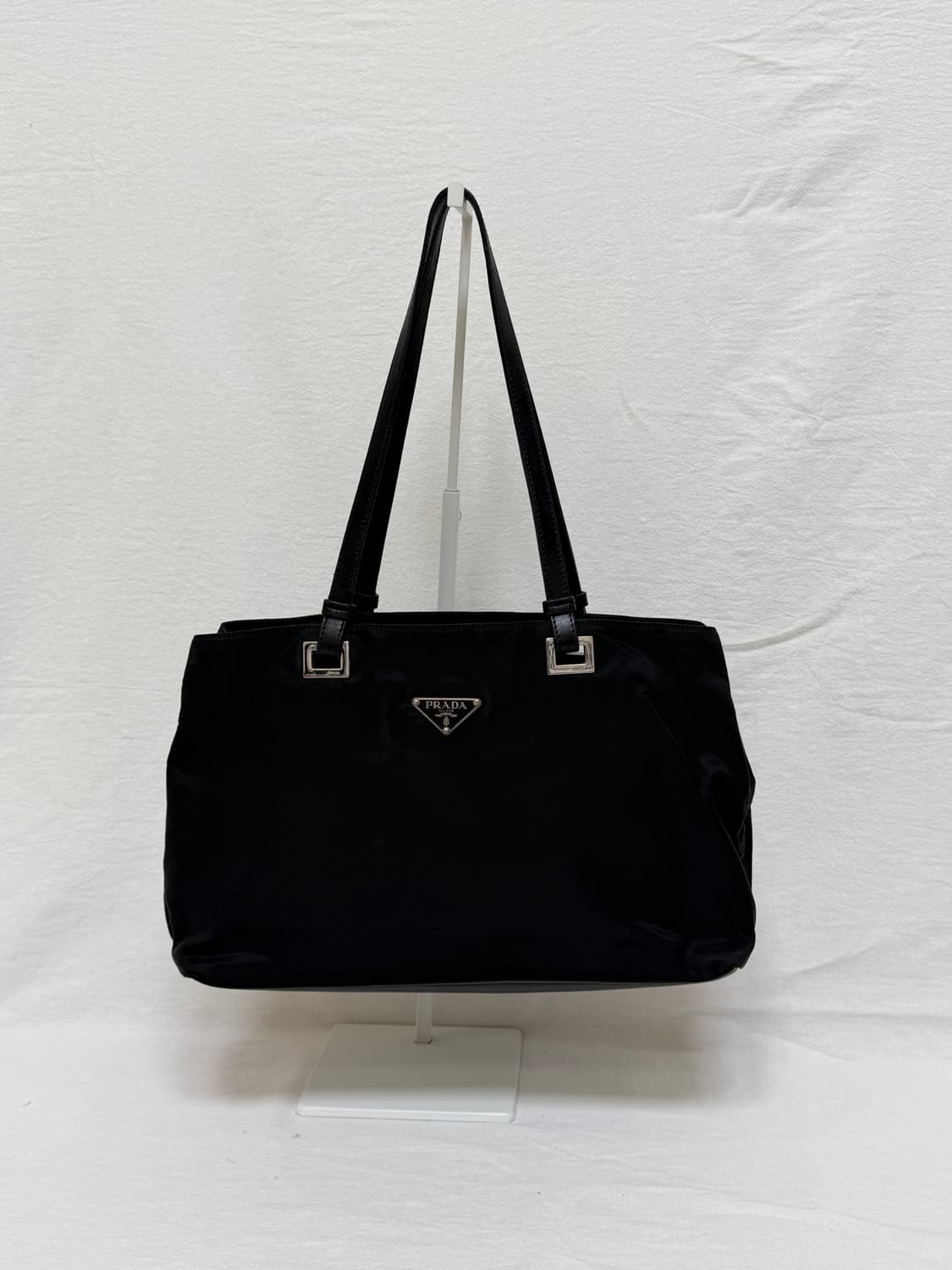 정품 프라다 포코노 나일론 블랙 토트백 숄더백 상품이미지7