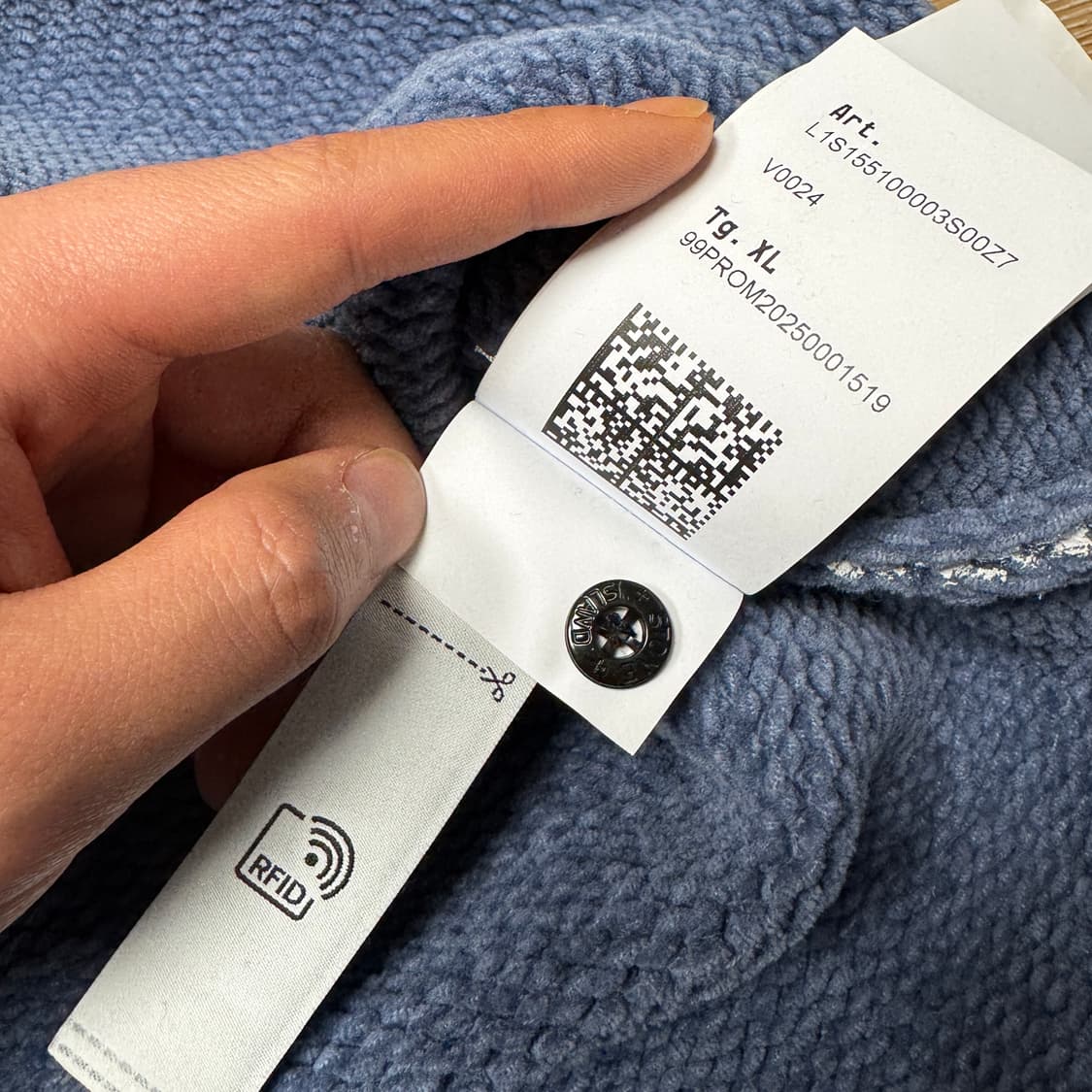 [백화점판 / 신형] 스톤아일랜드 코튼 셔닐 니트 상품이미지6