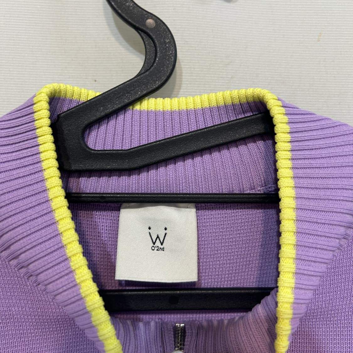 오즈세컨 니트 집업 가디건 55 상품이미지2