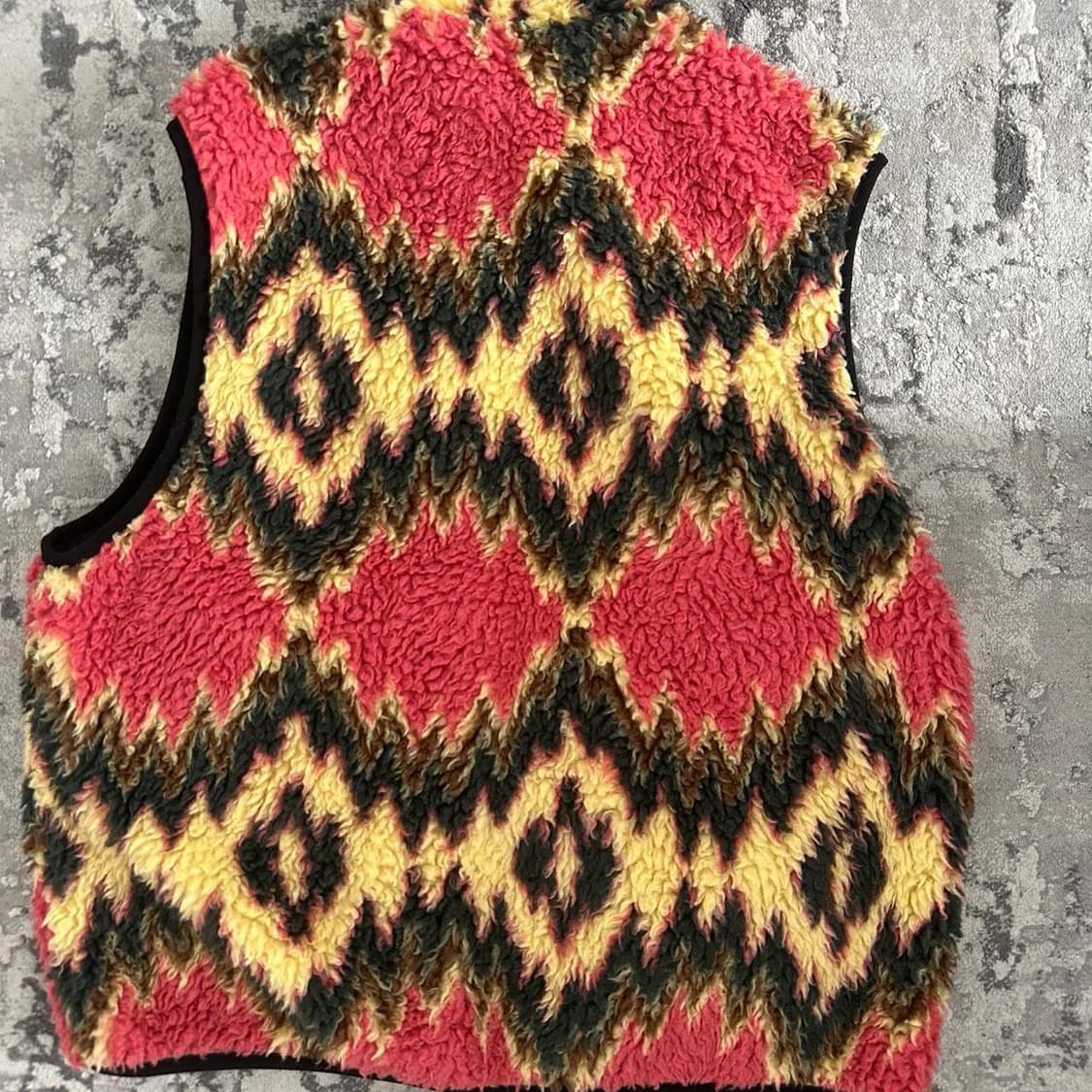 스투시 아즈텍 패턴 플리스 베스트 멀티 상품이미지5