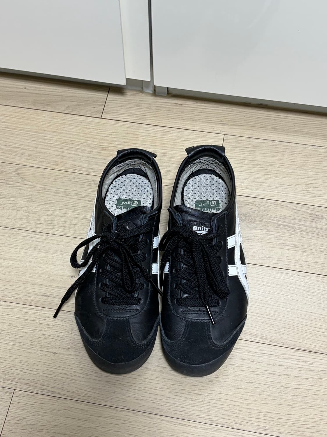 오니츠카타이거 멕시코 66 블랙 화이트 230 상품이미지5