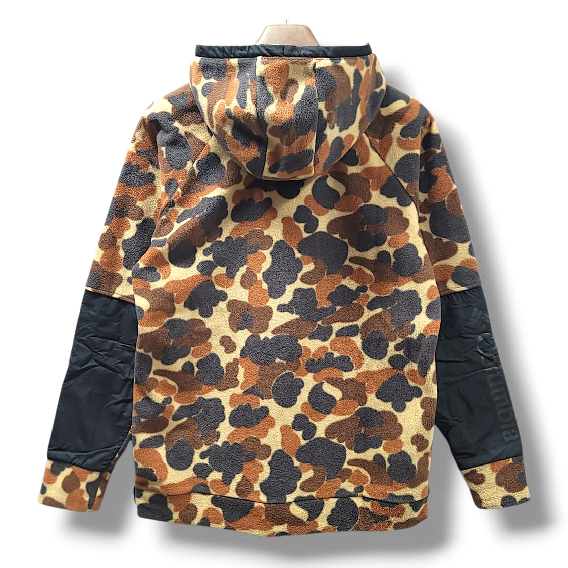 [L] 컬럼비아 카모플라쥬 플리스 후드티셔츠 상품이미지2