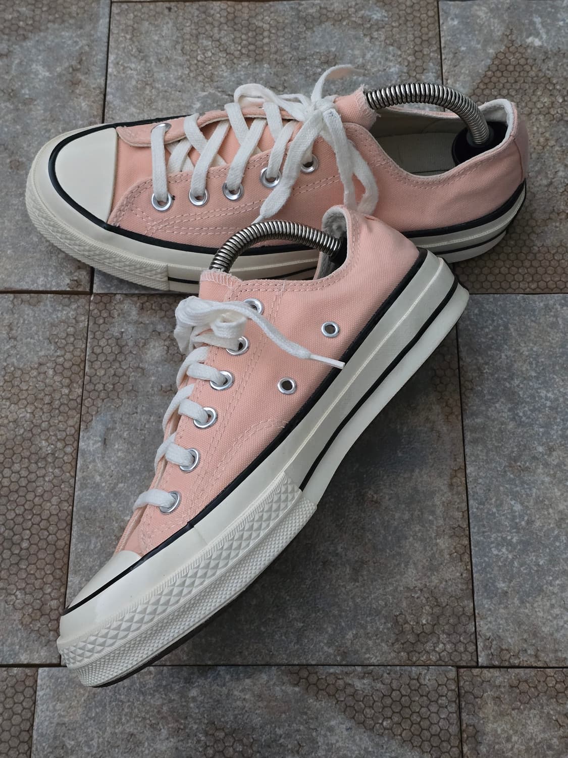 (245)컨버스 척 70 빈티지 캔버스 로우 체리코랄  상품이미지5