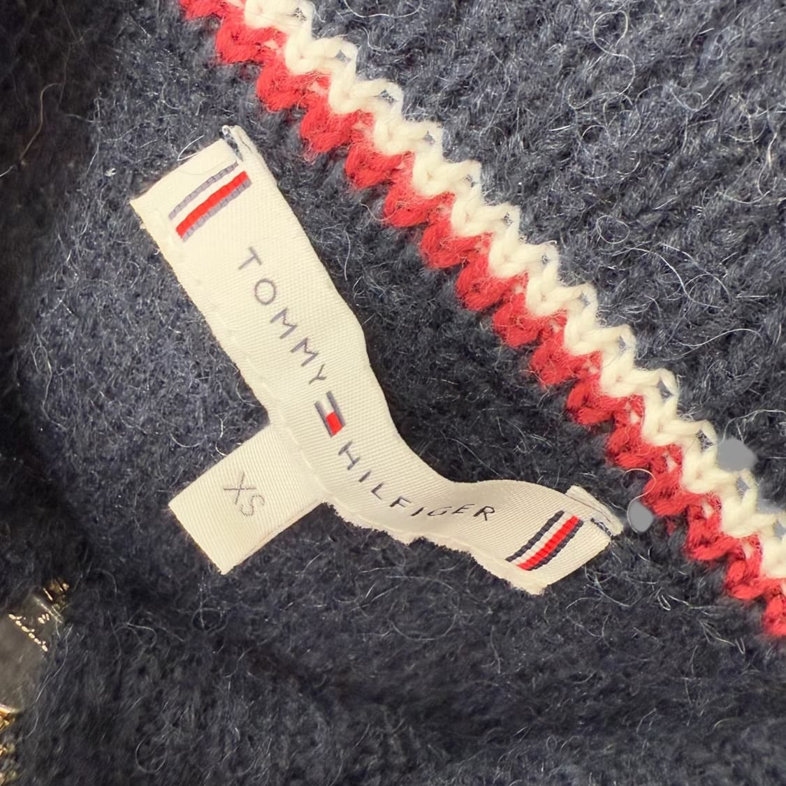 타미힐피거 반집업 패턴니트 r1928  상품이미지7