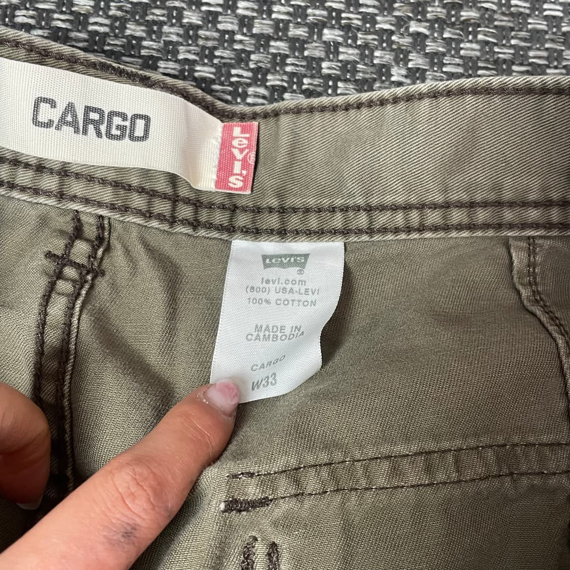 (33) 리바이스 연카키 카고팬츠 상품이미지5