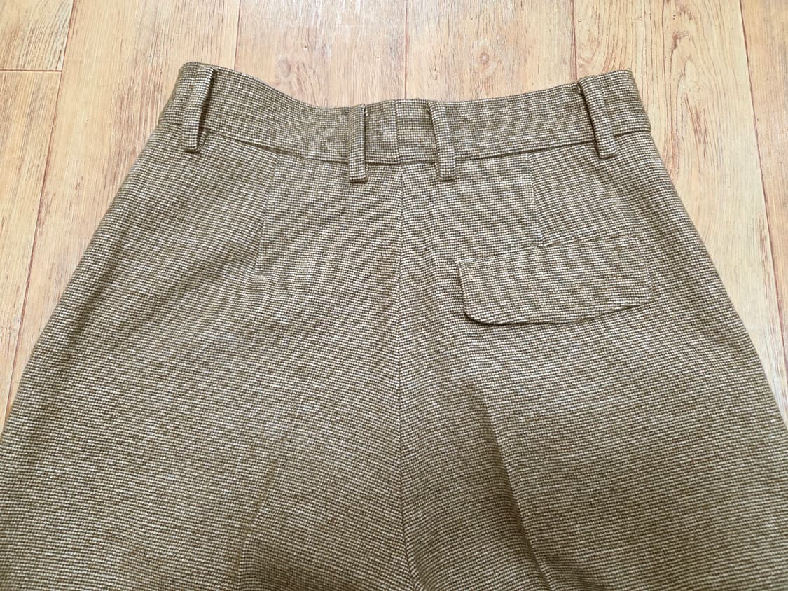 아쎄르(HACER) 울 투턱슬랙스 55 새상품 상품이미지3