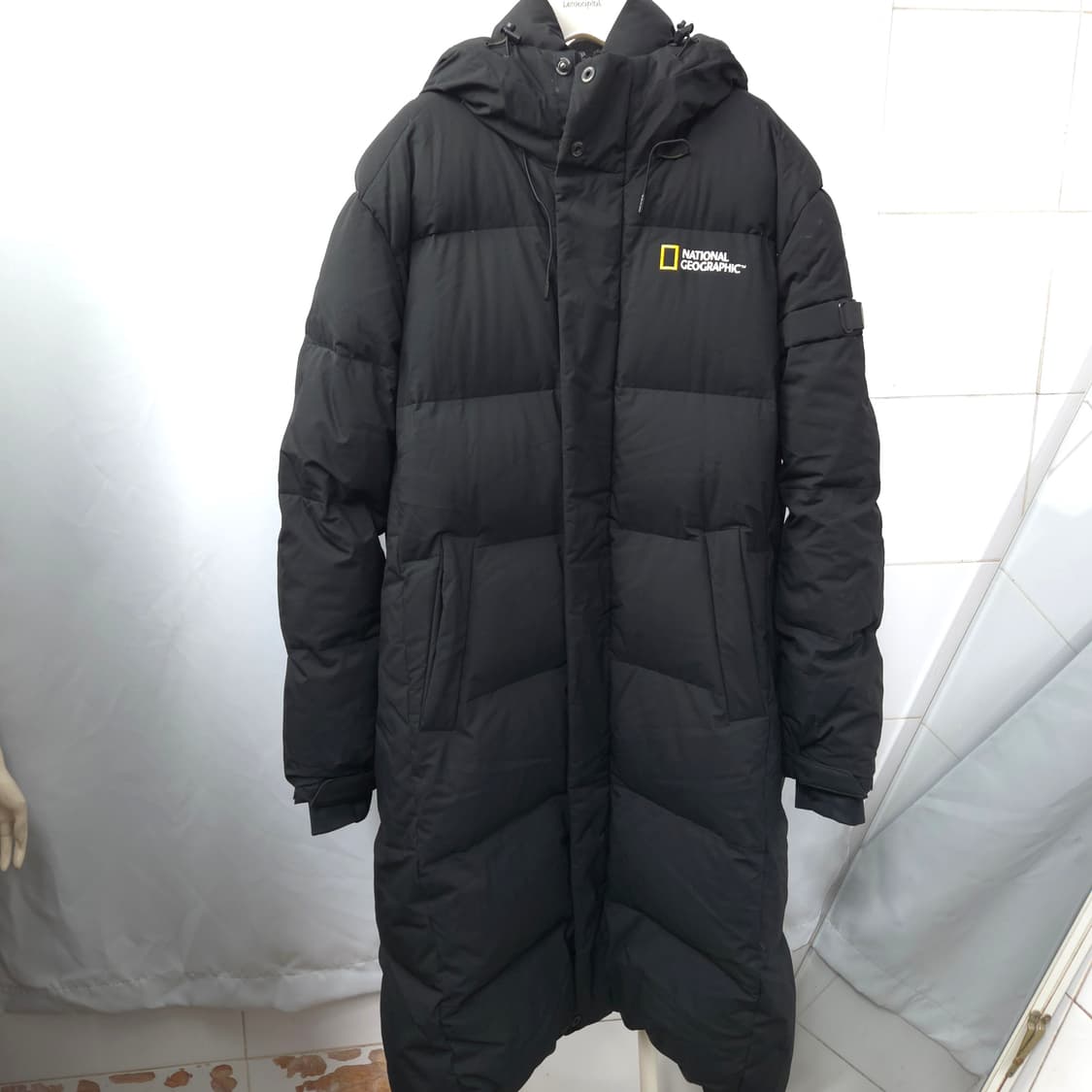 남 77/120 내셔널지오그래픽 오리털 롱패딩 상품이미지1
