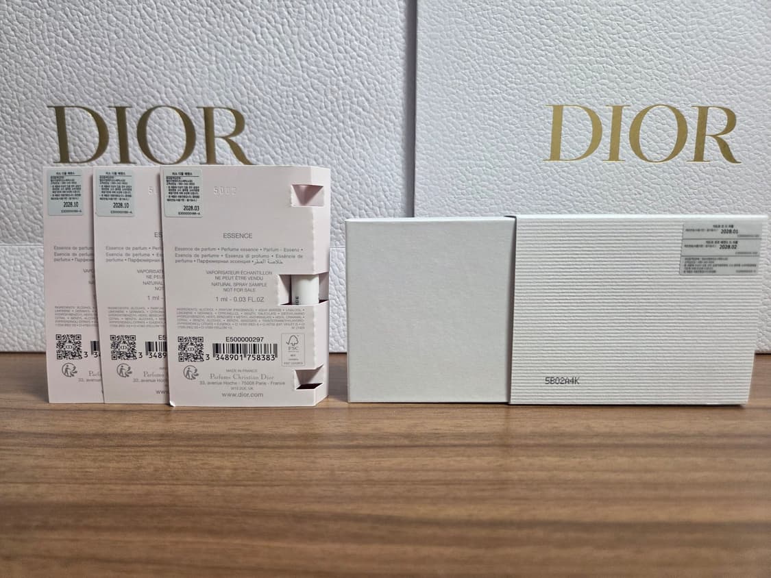 디올 & 샤넬 향수 샘플 새상품 상품이미지2