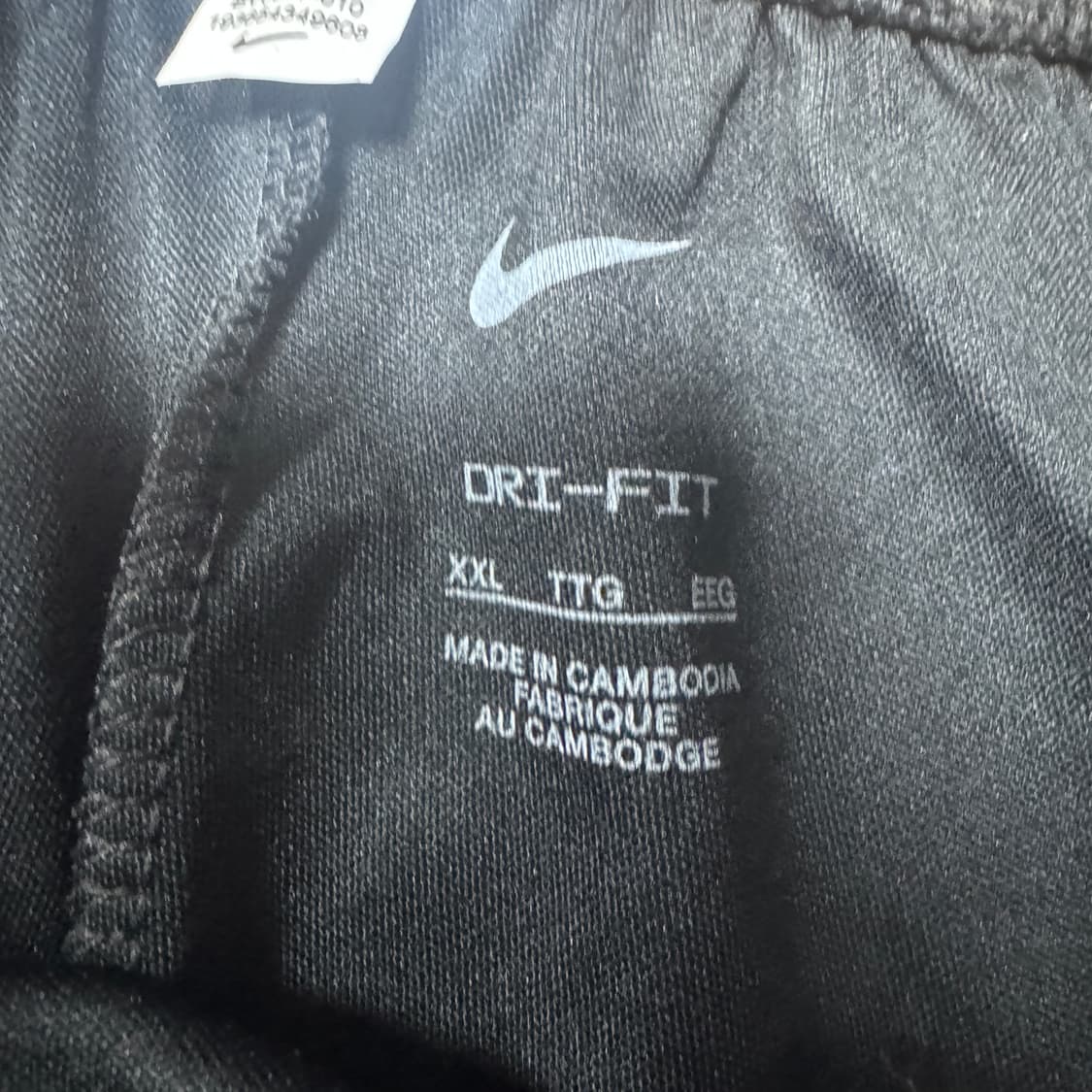 ✨ (바배) 나이키 드라이핏 블랙 트레이닝 팬츠  상품이미지4