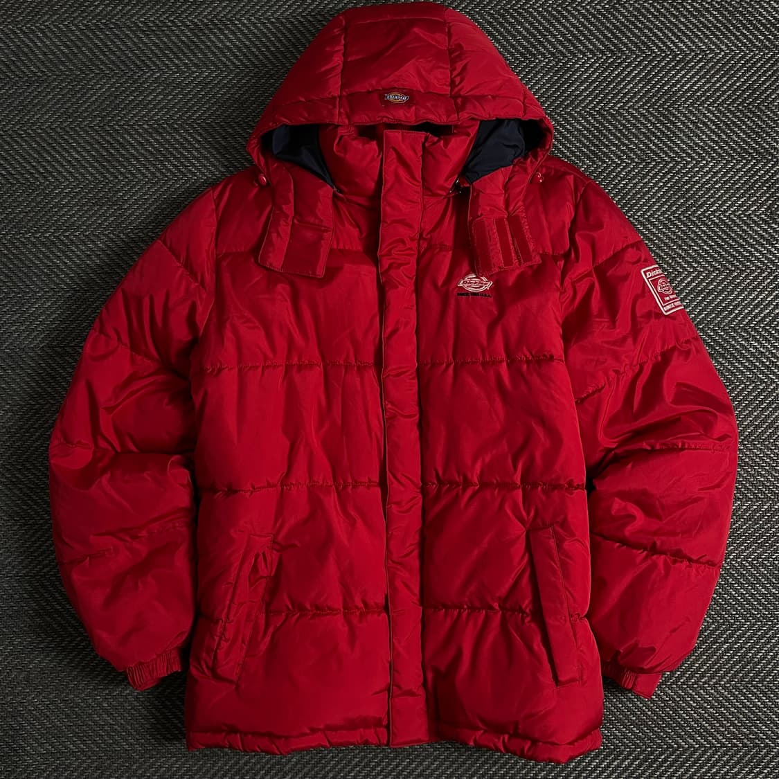 디키즈 USA 오리지날 퀼팅 경량 패딩 레드y 3643 상품이미지2