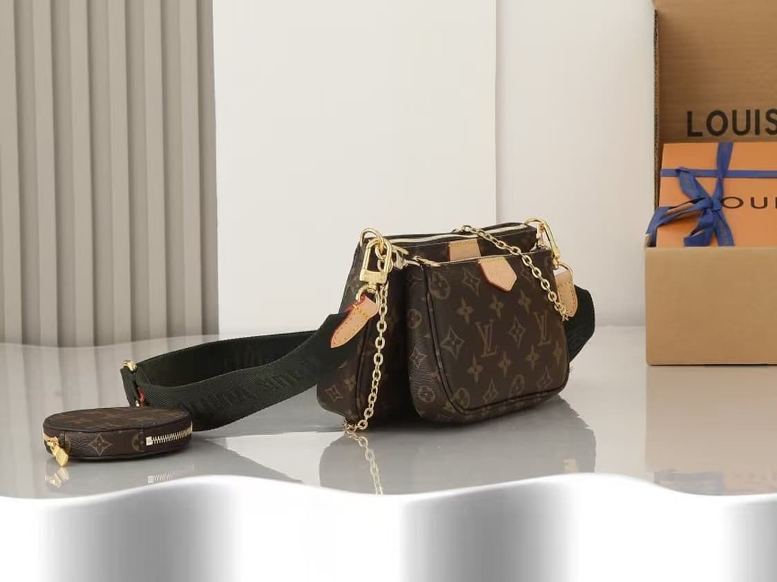 루이비통 멀티 포쉐트 악세수아 모노그램 카키 상품이미지3