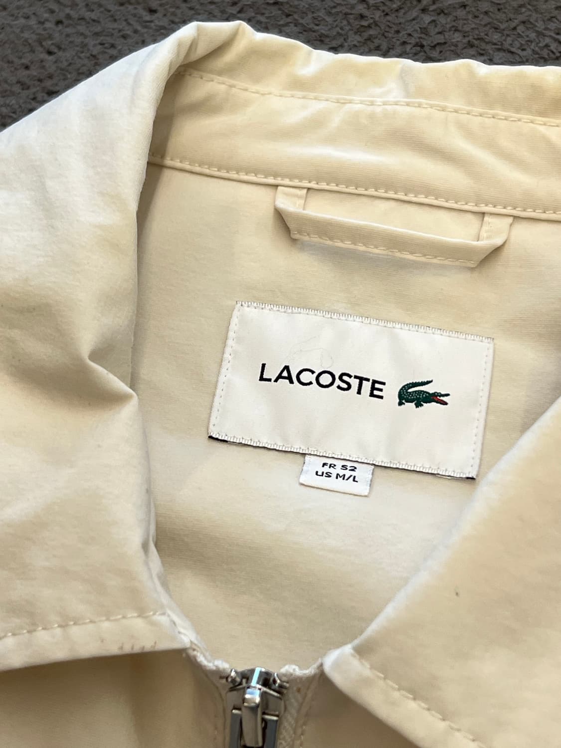 라코스테 셔츠형 나일론 자켓 처분  상품이미지3