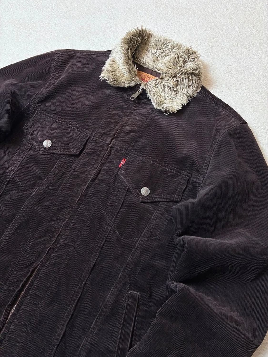 리바이스 00's 재팬 코듀로이 양탈 쉐르파 트러커 자켓 PN6670 상품이미지2