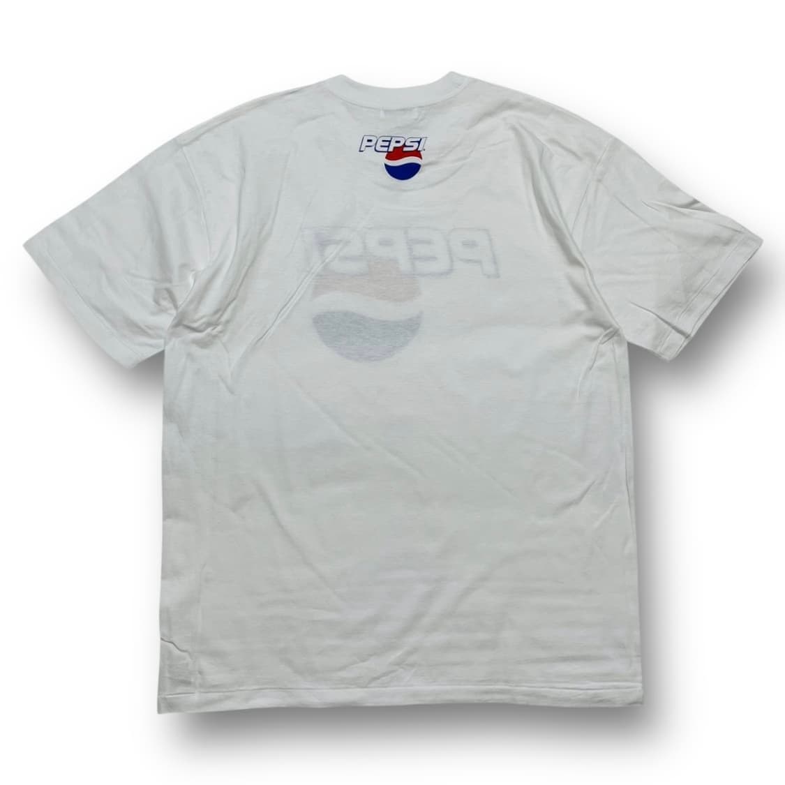 펩시 90s 로고 화이트 싱글스티치 반팔 티셔츠 상품이미지3