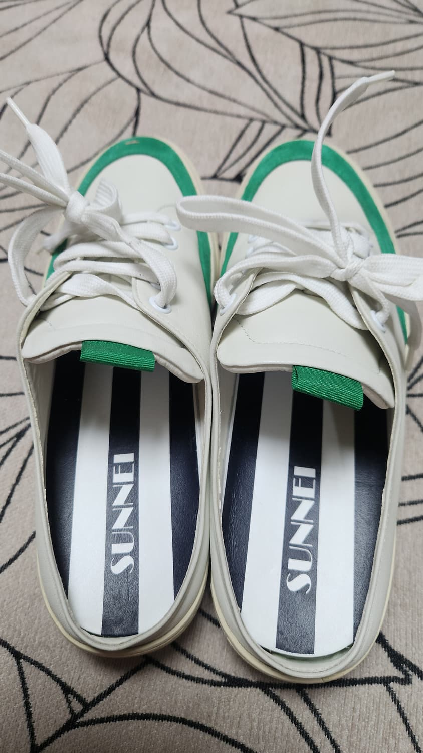 16ss SUNNEI 써네이 사보 그린 뮬 OG 260mm 상품이미지8