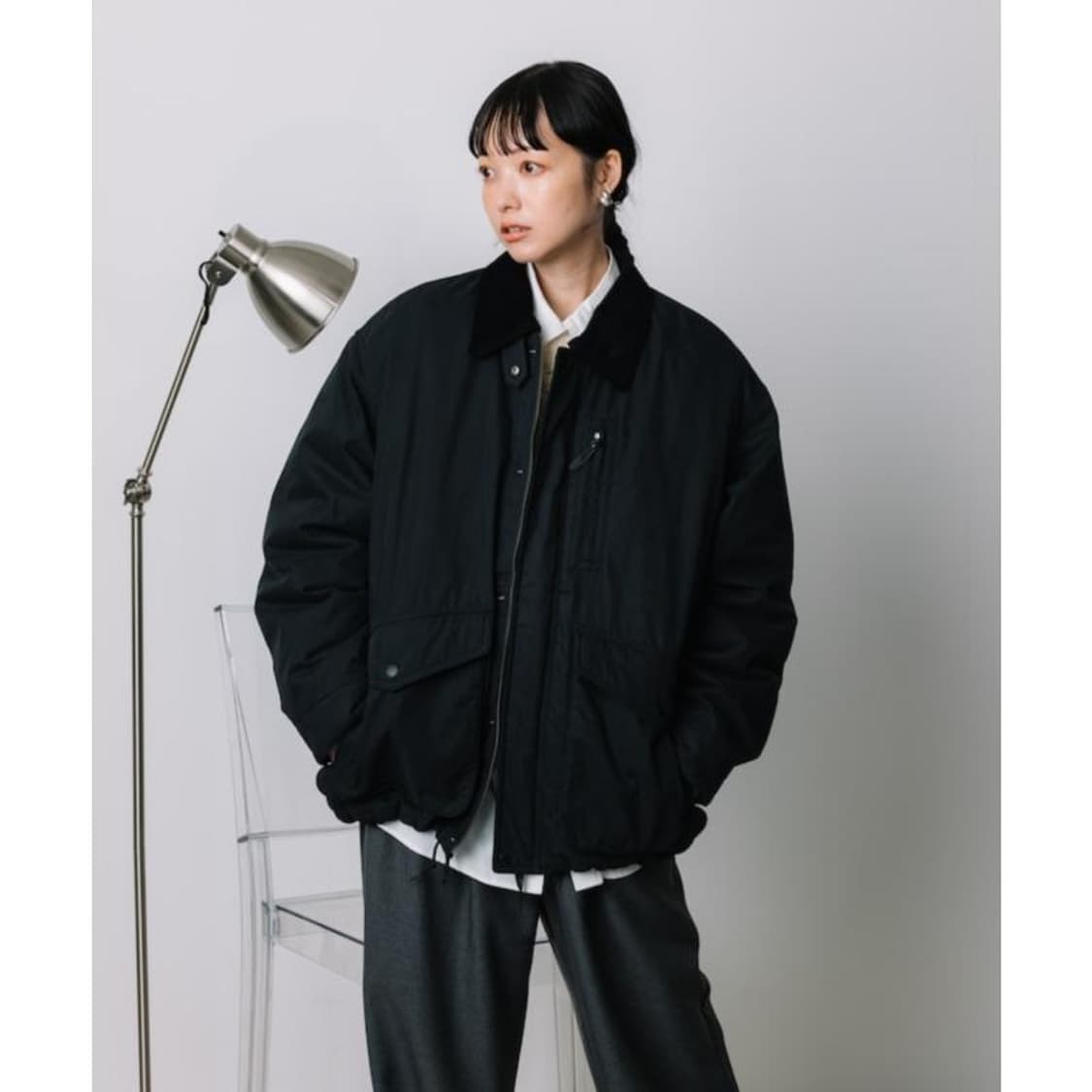 프릭스토어 FREAK'S STORE Cotton Short Blouson 상품이미지4