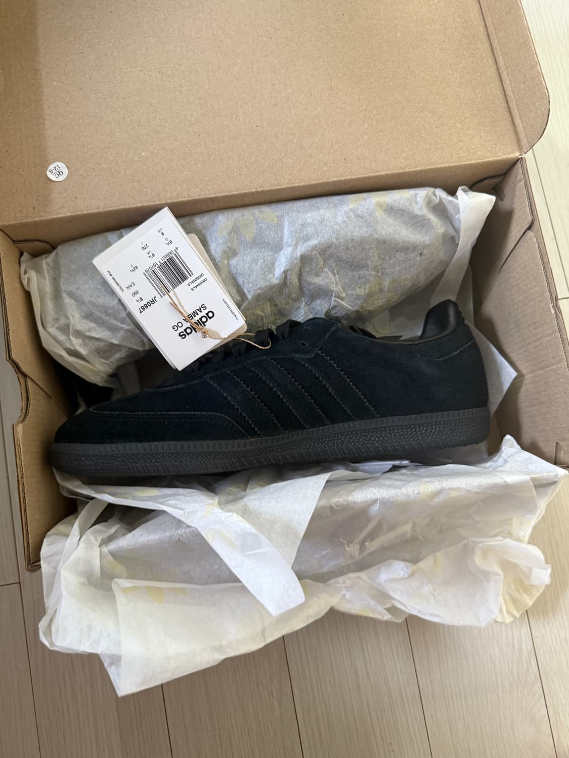 아디다스 삼바 og 코어 블랙 그레이 쓰리 상품이미지1