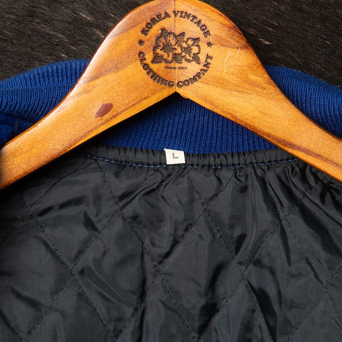 [100] 80s SAGAWA EXPRESS 울 레더 바시티 자켓  상품이미지8