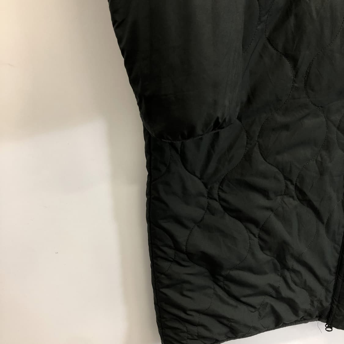 아디다스 리버시블 퀄팅 양털 롱 쉐르파 L 상품이미지3