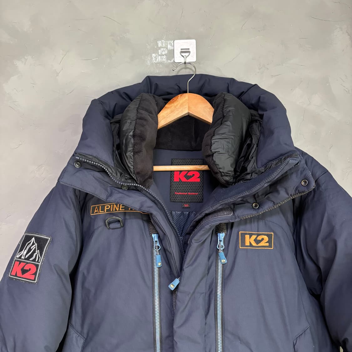 K2 알파인팀 800 윈드스토퍼 구스다운 패딩 상품이미지2