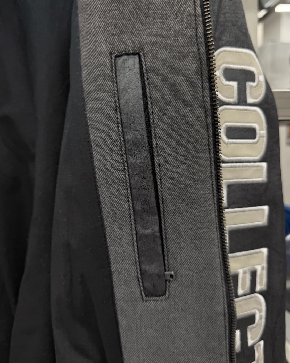 fubu 00s 데님 바이커 자켓 블랙 상품이미지9