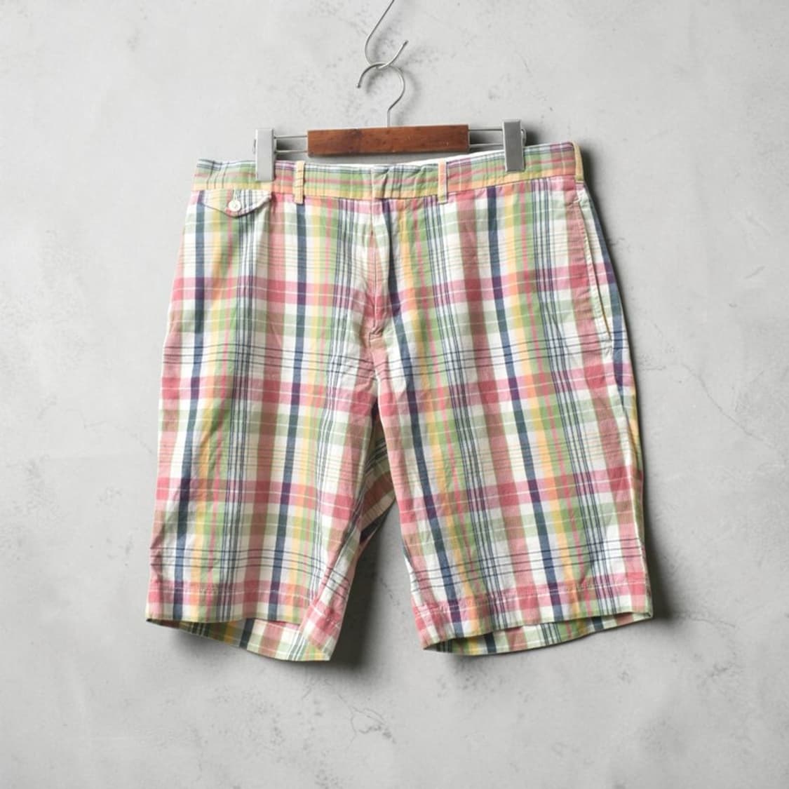 폴로 랄프로렌 체크 쇼츠 반바지 33 M0254 상품이미지1