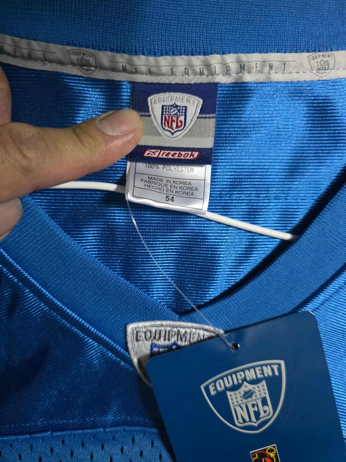 리복 NFL 디트로이트 라이온스 21번 져지 54사이즈 상품이미지2