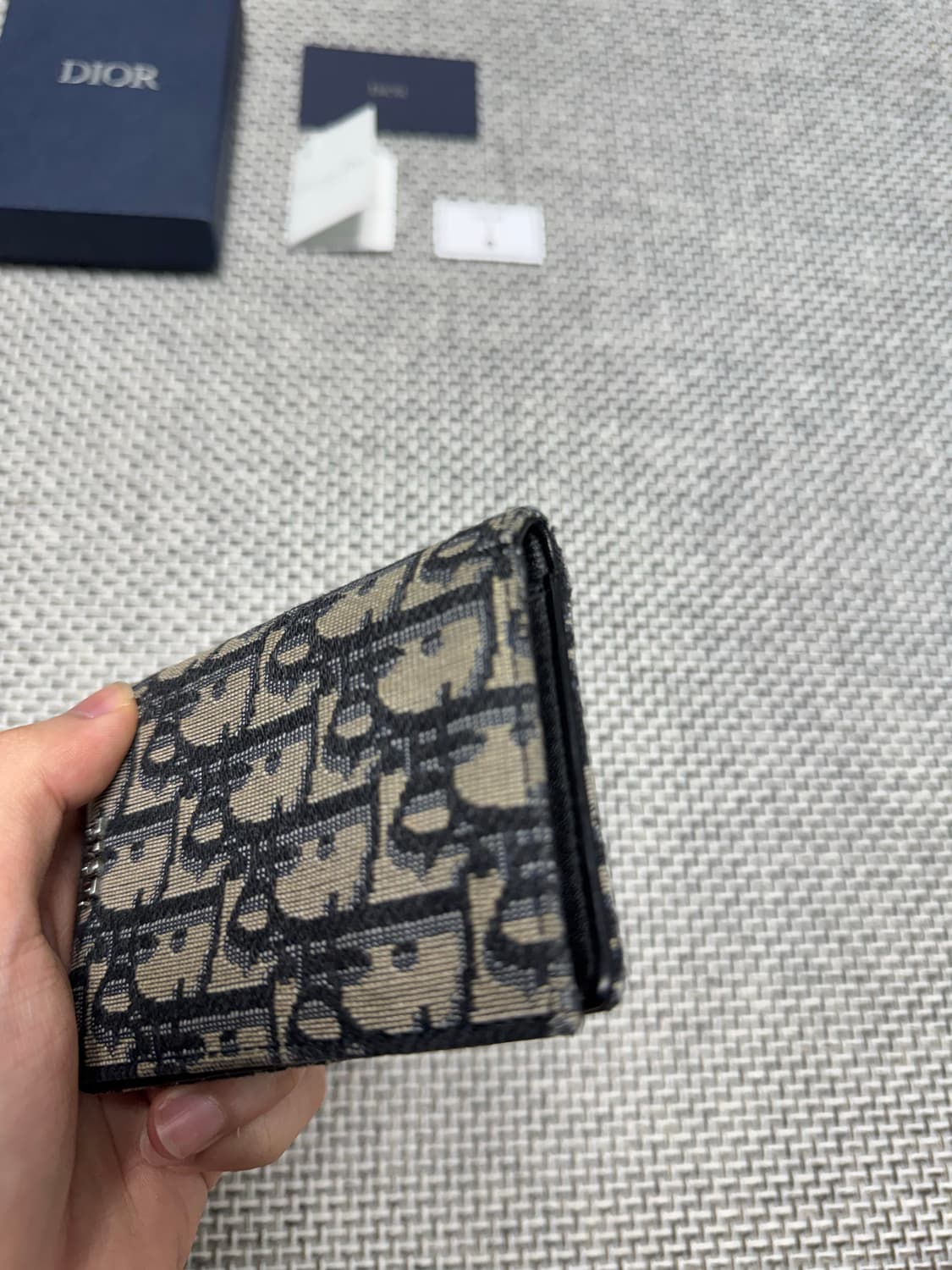 디올 오블리크 오거나이저 카드지갑 상품이미지6