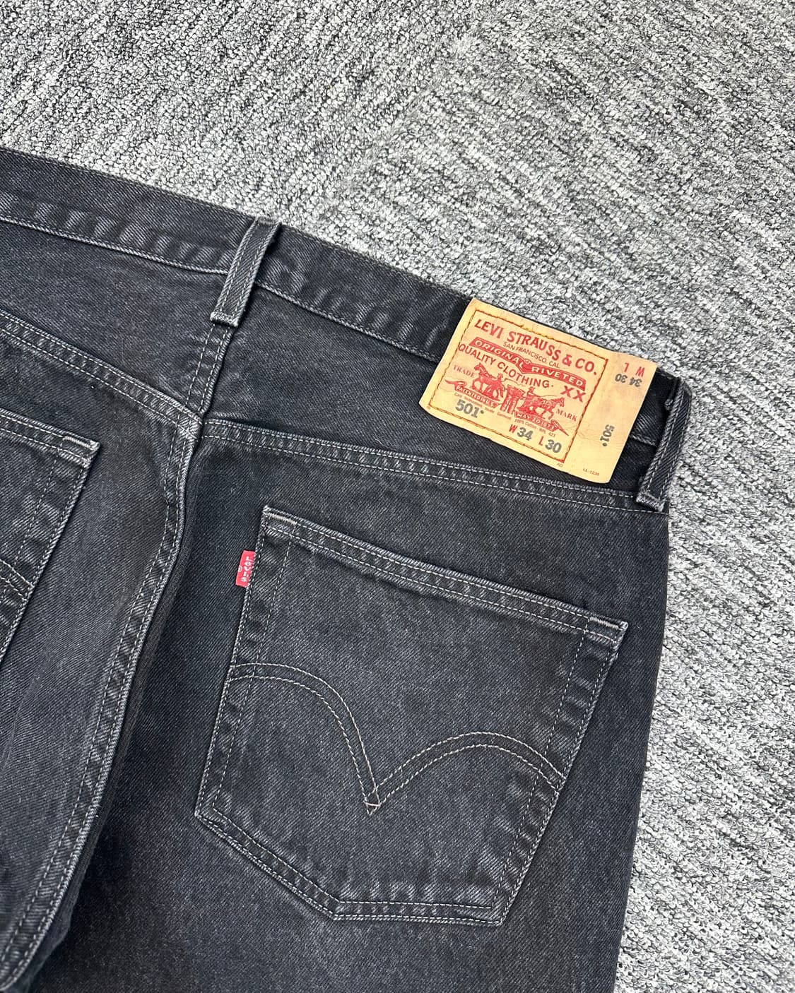 (허단44)00'S 리바이스 501워싱블랙-M1299 상품이미지6