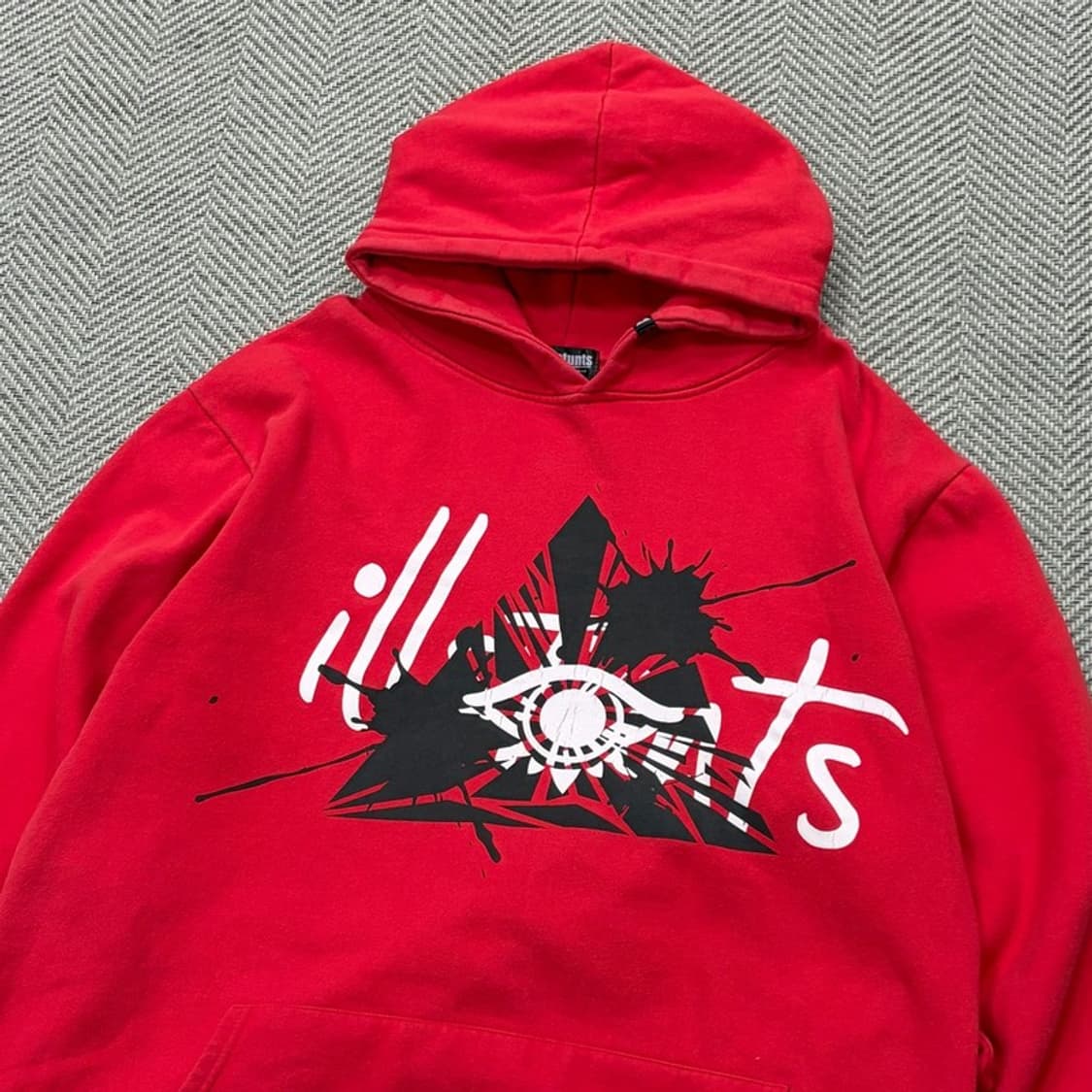 illstunts 프린팅 후드티 v2109 상품이미지3