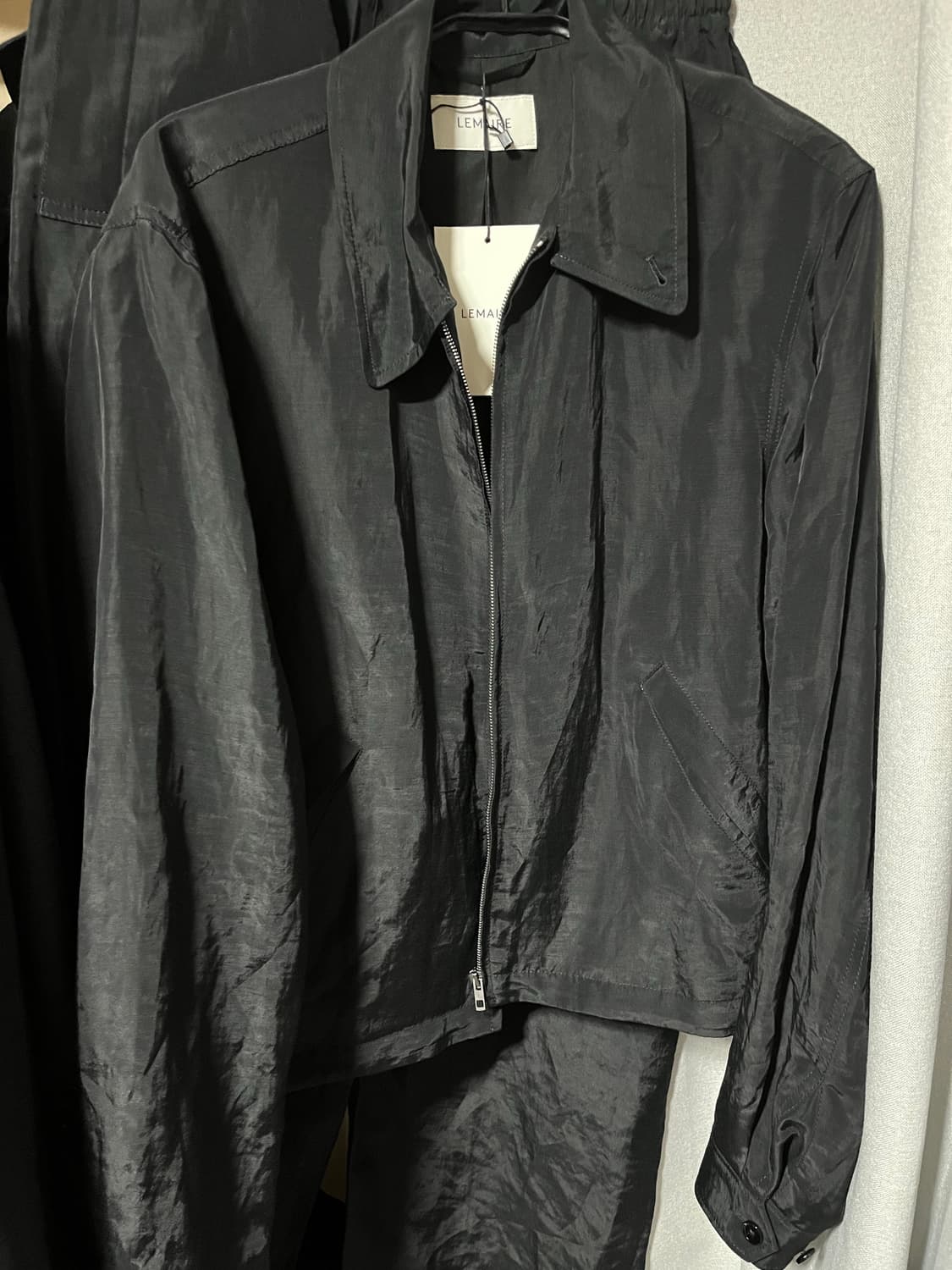 (46) 26ss 르메르 숏 블루종 비스코스&린넨 상품이미지2