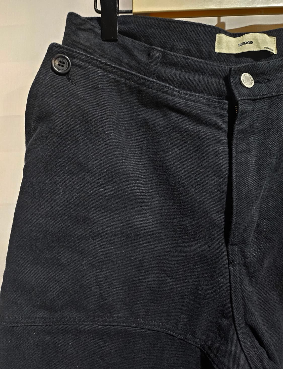 Siiiido 시도 블랙 데님 상품이미지3